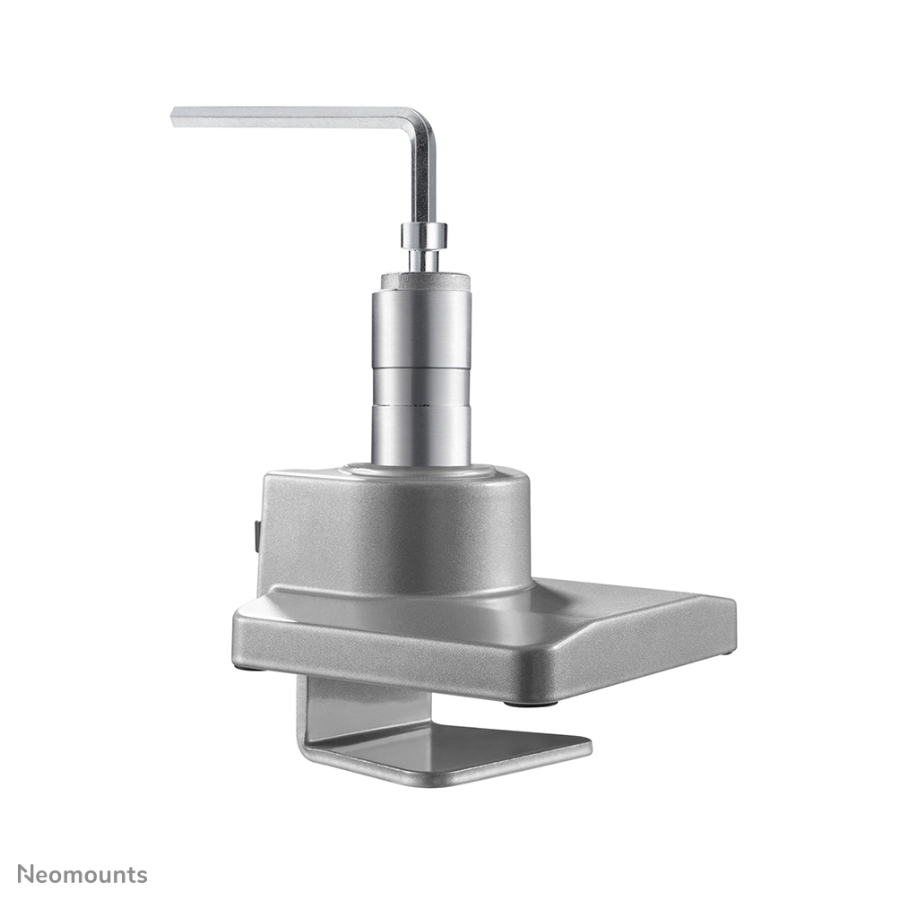 Neomounts NM-D775SILVERPLUS Monitorarm 10-49" - gasveer - Topfix - 180°-stop